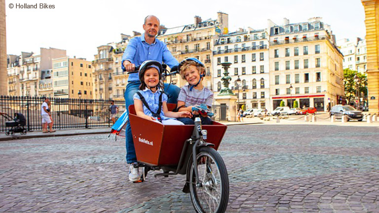Mit Holland Bikes durch Paris