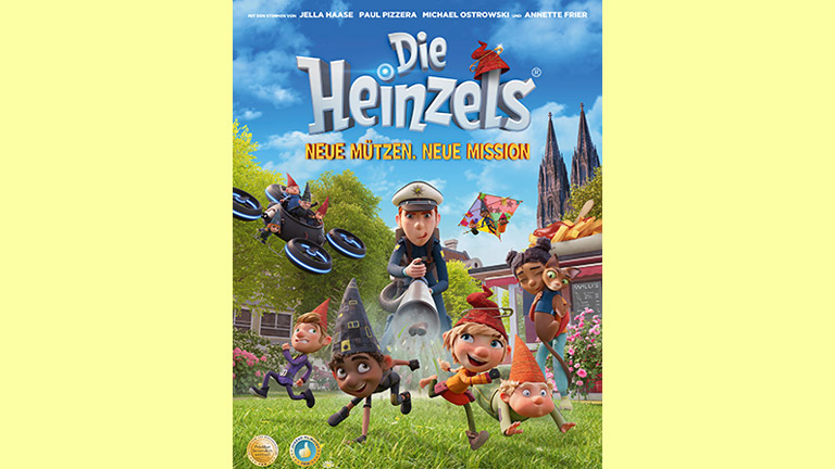 Vermützt nochmal! Die Heinzels sind zurück! Zum Kinostart von "Die Heinzels – Neue Mützen, neuen Mission" könnt ihr bei uns 2 x 3 Kinotickets gewinnen.